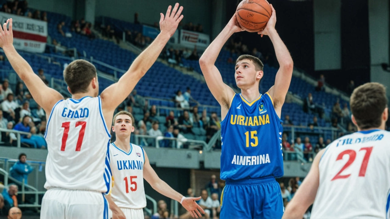 Молодёжная сборная Украины по баскетболу разгромила Армению на Евробаскете 2024